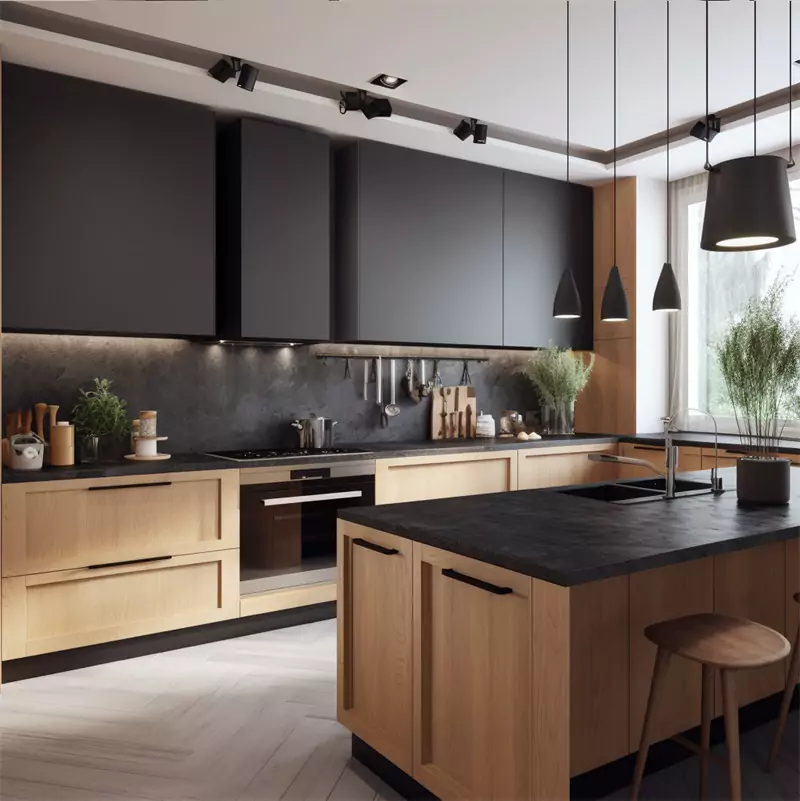Moody Kitchen